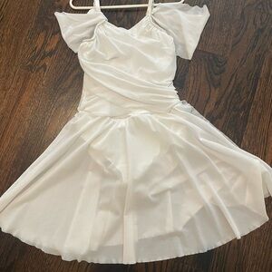 Revolution White Kids Dance Costume